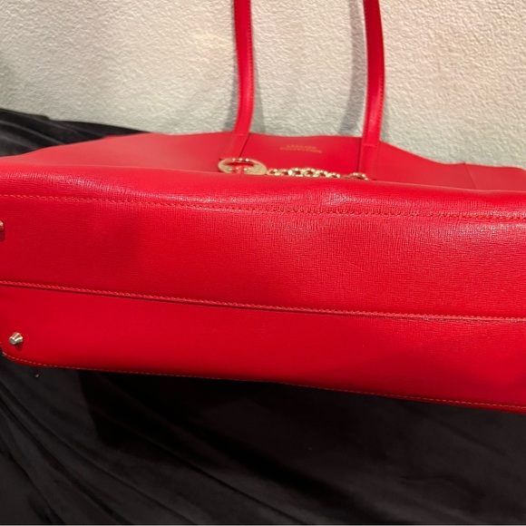 Versace Collection Large Red Tote - Picture 7 of 8